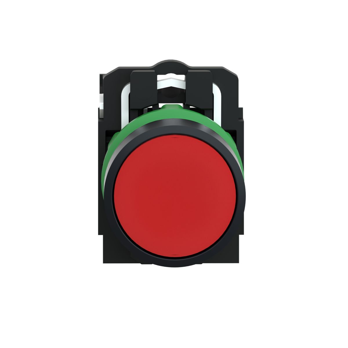 Bouton poussoir rouge 1NC - bouton électrique Ø22,5