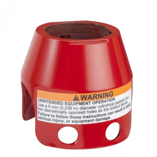 ZBZ1604 - Harmony - garde métallique rouge pour arrêt d'urgence Ø40