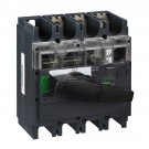31170 - interrupteur-sectionneur, Compact INV400, coupure visible, 400 A, version standard avec commande rotative noire, 3 pôles - Schneider Electric - 0