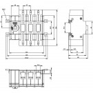 3KD2830-2NE10-0 - Interrupteur-sectionneur 80 A, Taille 2, 3-pôle Front operating mechanism gauche Basic unit without handle Box terminal - Siemens - 1