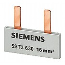 5ST3631 - Peigne à broches, 16mm2 Raccordement : 6x monophasé protégé contre les contacts directs - Siemens - 0