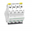A9F75425 - Disjoncteur miniature (MCB), Acti9 iC60N, 4P, 25A, courbe D, 6000A (IEC/EN 60898-1), 10kA (IEC/EN 60947-2) - Schneider Electric - 4