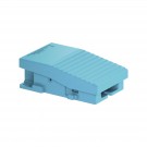 XPEM110 - Harmony XPE, Interrupteur à pédale simple, métal, bleu, sans capot, 1 marche, 1 contact 1 NC+NO, IP66 - Schneider Electric - 0