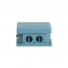 XPEM110 - Harmony XPE, Interrupteur à pédale simple, métal, bleu, sans capot, 1 marche, 1 contact 1 NC+NO, IP66 - Schneider Electric - 3