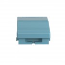 XPEM110 - Harmony XPE, Interrupteur à pédale simple, métal, bleu, sans capot, 1 marche, 1 contact 1 NC+NO, IP66 - Schneider Electric - 6